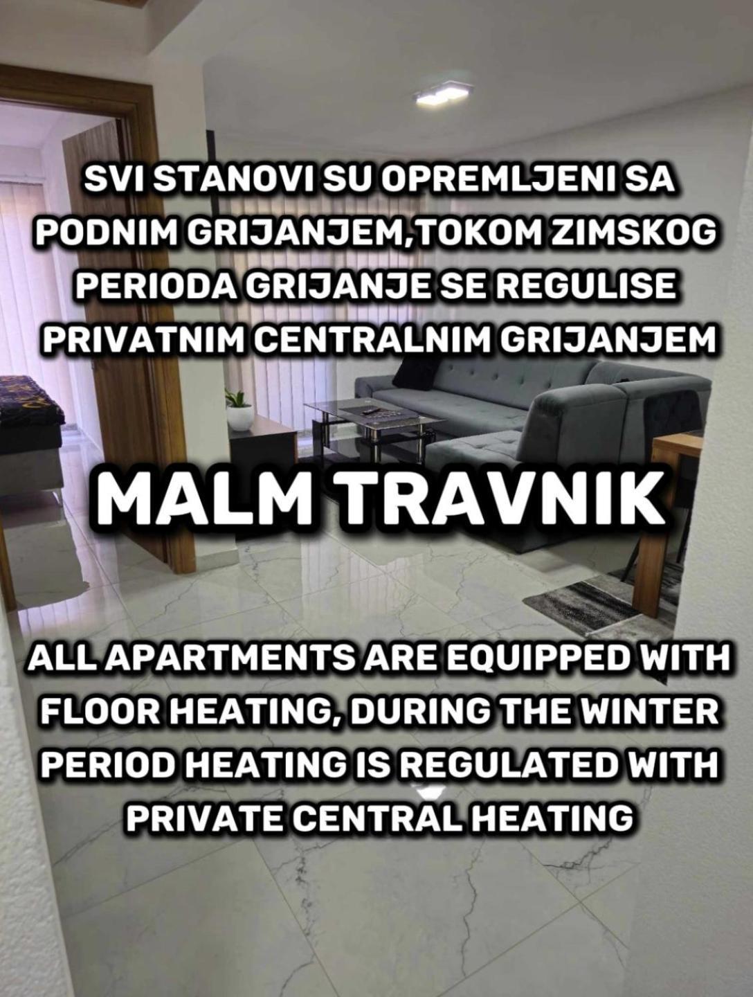 Appartamento Malm Travnik Esterno foto
